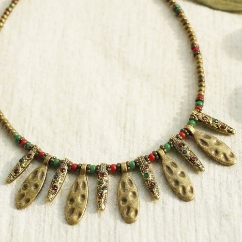 Boho Beaded Necklace - Artistic Inspiration