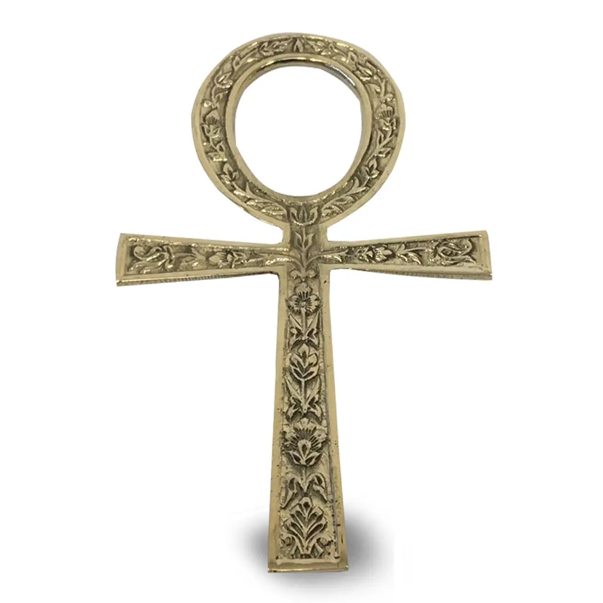 Hanging Ankh Embossed