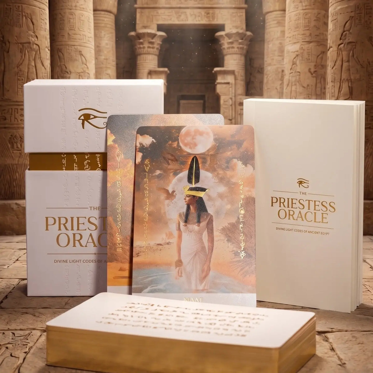 The Priestess Oracle | 52 Cards & Guidebook