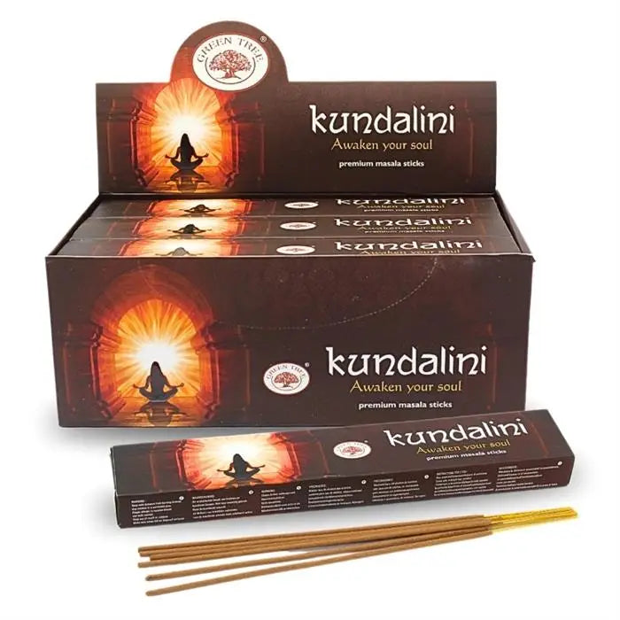 Green Tree Kundalini Hand Rolled Natural Incense Sticks