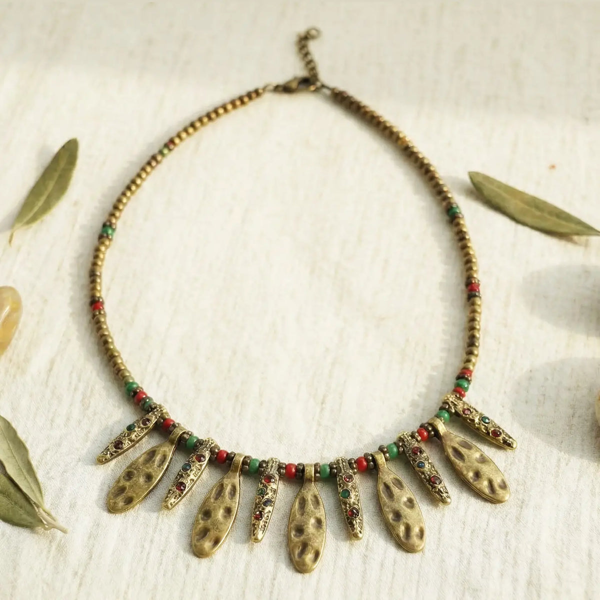 Boho Beaded Necklace - Artistic Inspiration