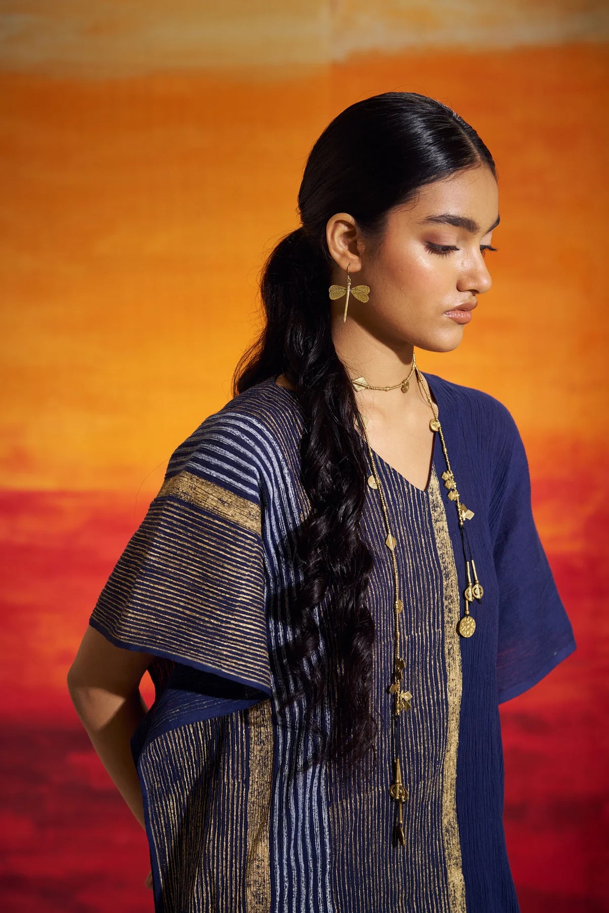 Nayantara wrap around necklace