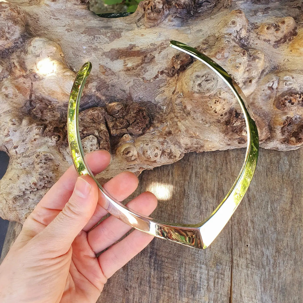 Silver Choker Necklace