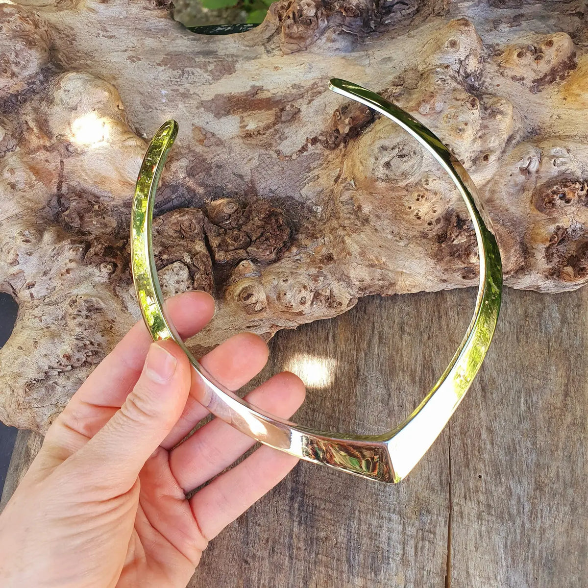 Silver Choker Necklace
