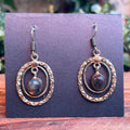 Labradorite Drop Dangle Pendant Earrings