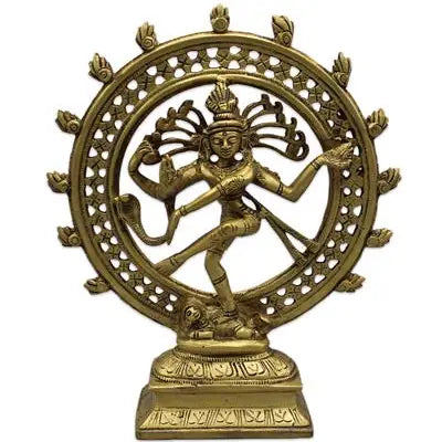 Natraj Dancing Double Ring, 10"