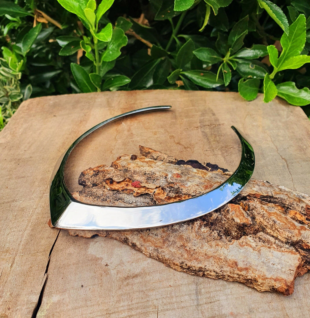 Silver Choker Necklace