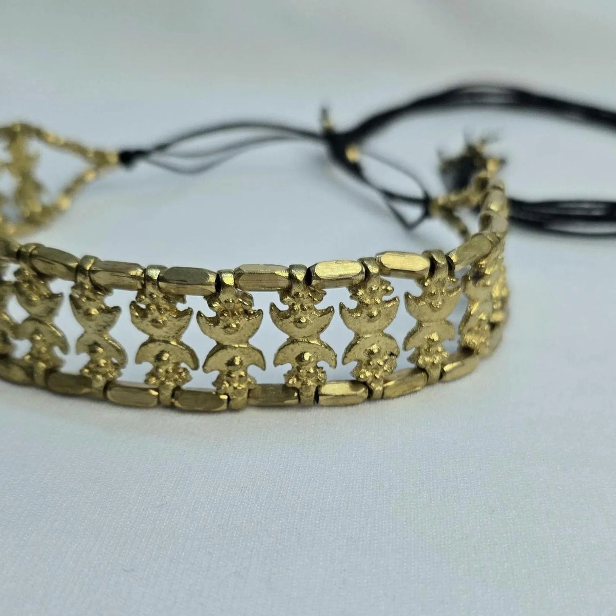 Modern Boho Style Statement Choker Necklace: Vintage Style Collar, Gift for her